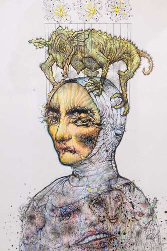 Seres de los relatos de su niñez habitan el universo creativo de Arturo Pastrana