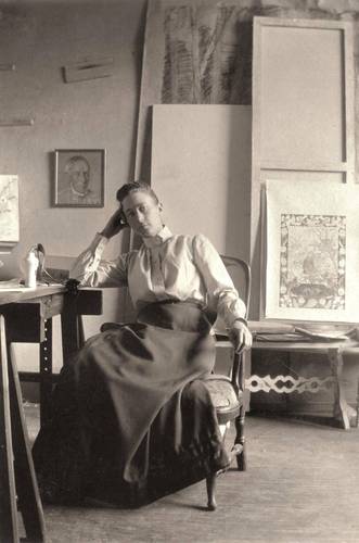 La pintora Hilma af Klint conecta en su obra el mundo vegetal con el alma