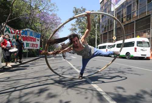 SC y colectivo circense acuerdan continuidad en plan educativo