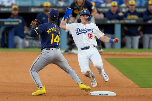 Dodgers vencen 3-1 a Cerveceros