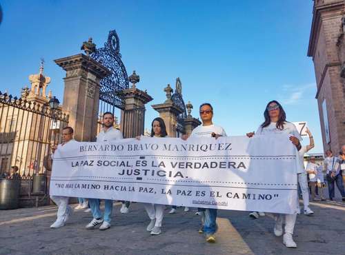 Exigen justicia en Morelia tras homicidio del líder de limoneros Bernardo Bravo
