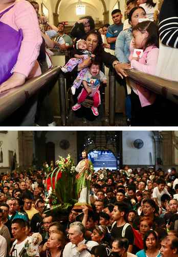 Desborda iglesias, calles y transporte público devoción a San Judas Tadeo