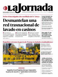 Portada de 2025/11/12. Seleccione para ir a esta edición.