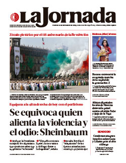 Portada de 2025/11/21. Seleccione para ir a esta edición.