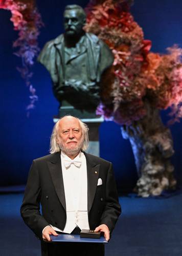 László Krasznahorkai received the Premio Nobel de Literatura