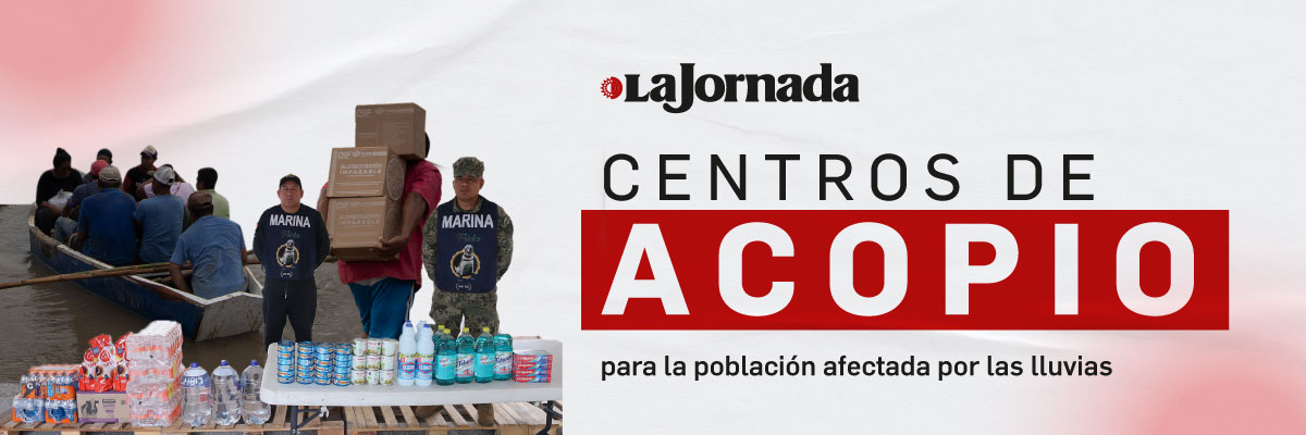 Listado de centros de acopio