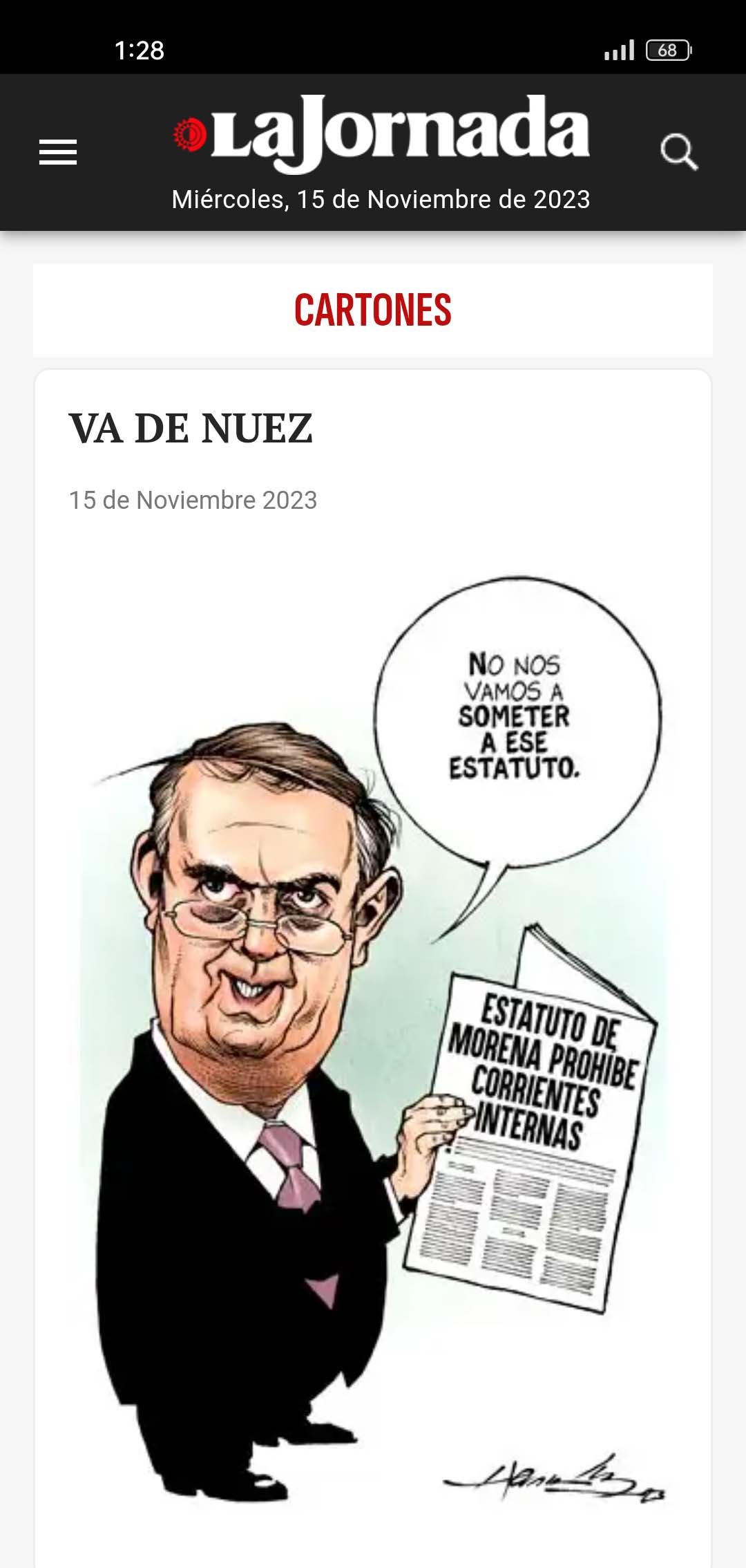 La Jornada Cartones