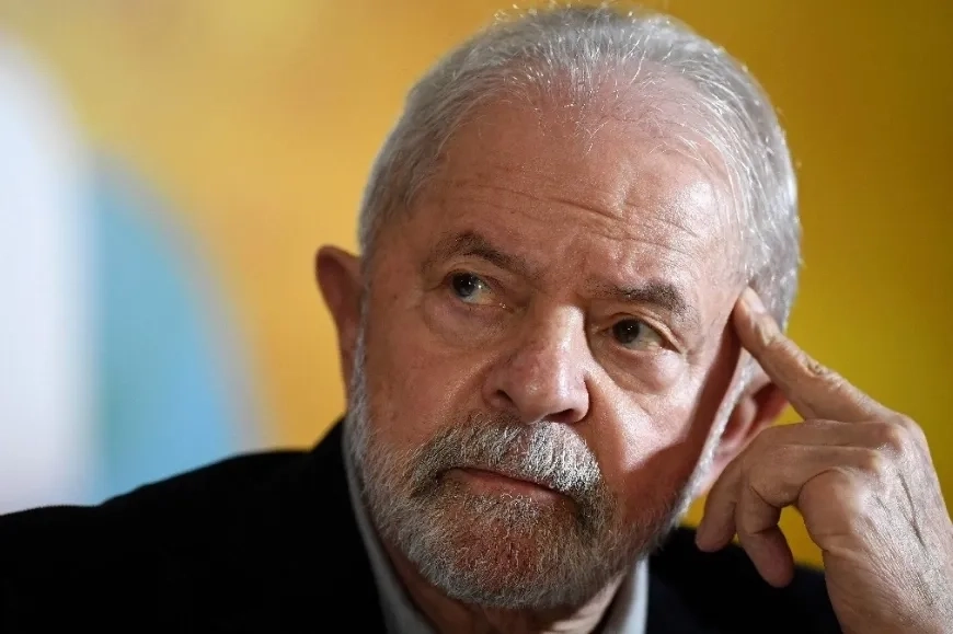 Luiz Inácio Lula da Silva, presidente de Brasil. Foto 
