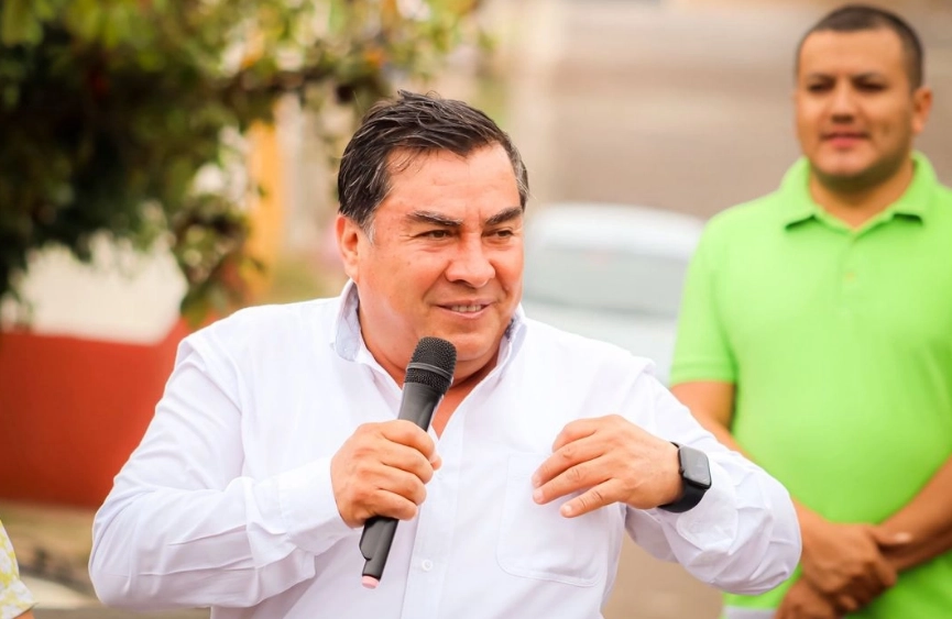 El presidente municipal de Tacámbaro, Salvador Bastida García, y de su escolta Pastor Cortez, fueron asesinado a balazos el pasado 6 de junio. Foto 