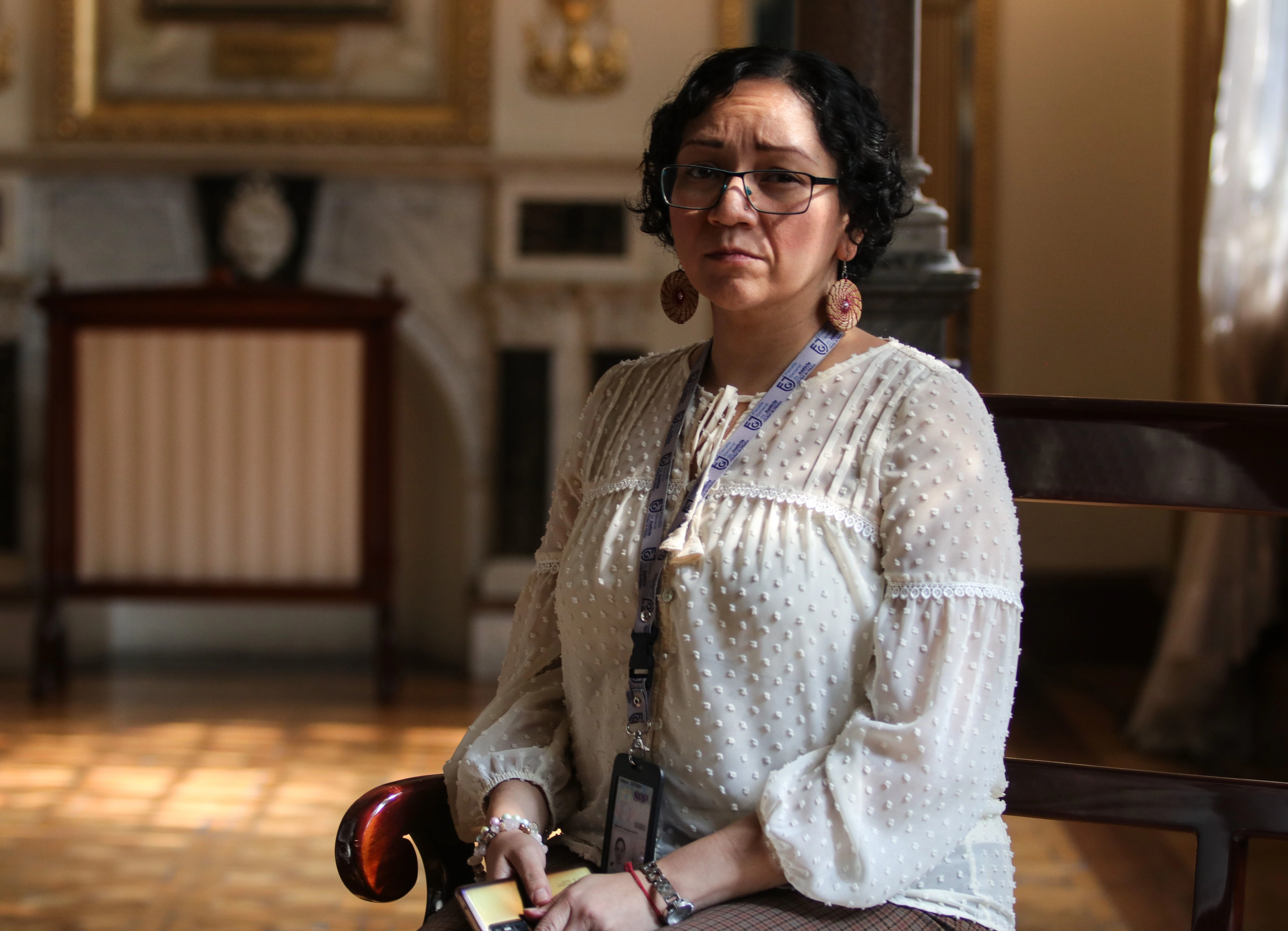 Sayuri Herrera Román estuvo hasta el 15 de febrero pasado al frente de la Coordinación General de Investigación de Delitos de Género de la Fiscalía General de Justicia de la Ciudad de México. Foto 