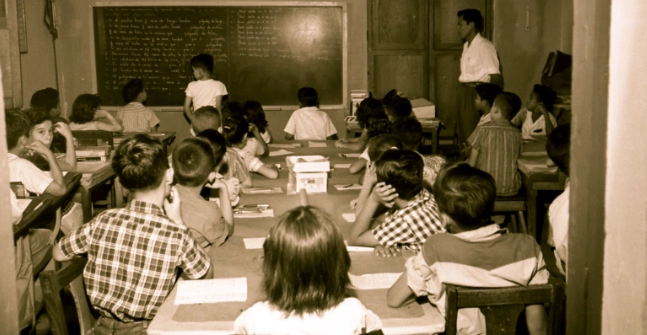 El peso social del magisterio tomó fisonomía en el cardenismo, por el que recibió gran impulso. Fue el momento en que se comenzaron a forjar sus grandes organizaciones asociativas y gremiales. Foto 