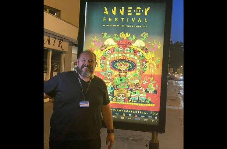 Antonio Arellano, director de la serie documental ‘El ABC del racismo en México’. Foto Alia Lira Hartmann