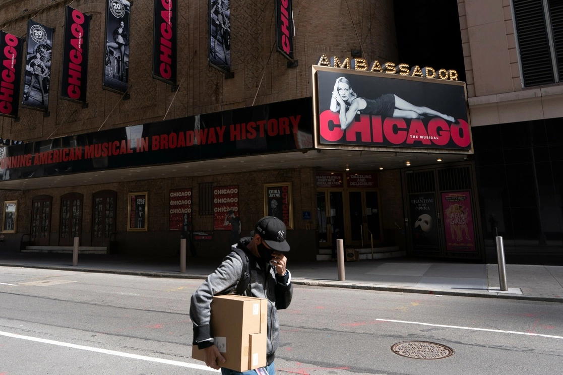 ‘Chicago’ será el primer musical que regrese a Broadway desde que los teatros cerraron debido a la pandemia. Foto Afp