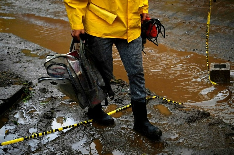 La tormenta ha causado estragos en Centroamérica y varias entidades del sur de México. Foto Afp