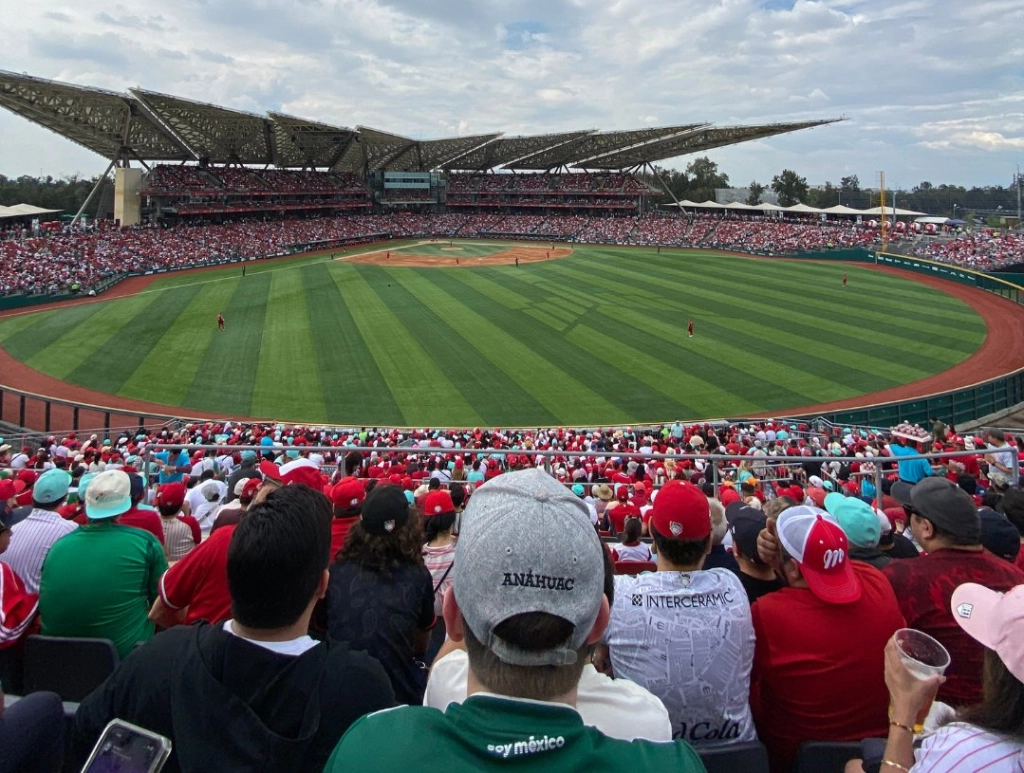 Aspectos del estadio de los Diablos Rojos del México. Foto de su perfil de X
