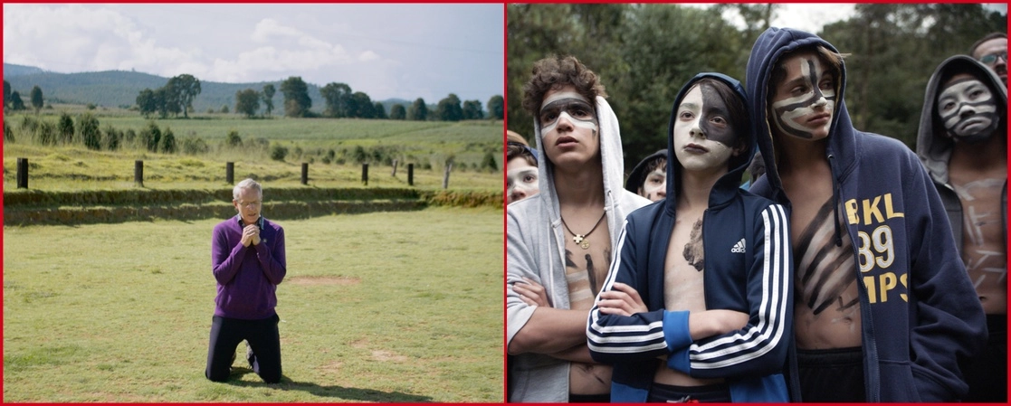 La cinta trata sobre el proceso de manipulación mental de jóvenes con desenlace trágico. Aquí, dos imágenes del filme. Foto cortesía Cine Caníbal 