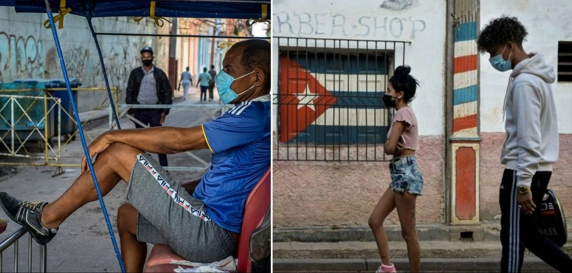 Estampas de la vida cotidiana en La Habana. Fotos Ap y Afp / Archivo