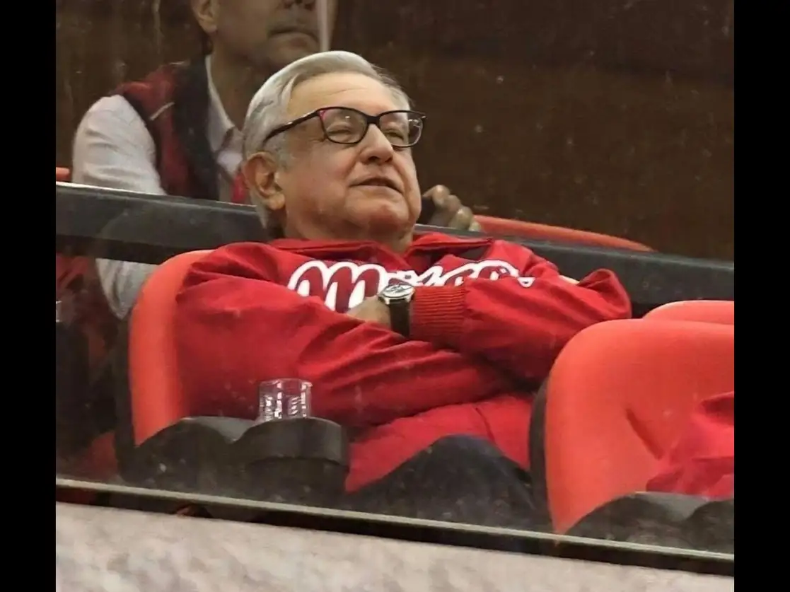El presidente de México, Andrés Manuel López Obrador, en la inauguración del campo en 2019. Foto Enrique Gutiérrez 