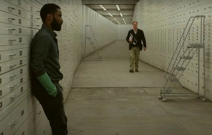 Imagen del rodaje de 'Tenet', la nueva película de Christopher Nolan. Foto Warner Bros