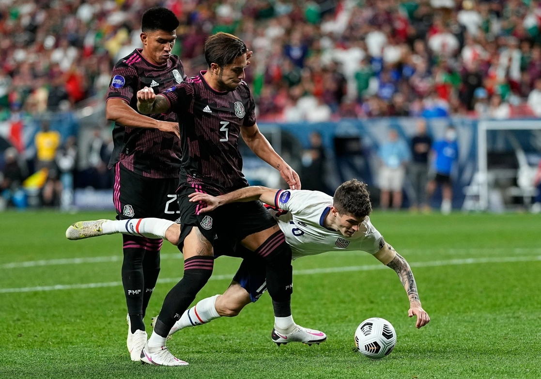 La selección mexicana perdió 2-3 ante Estados Unidos en la final de la Liga de Naciones de la Concacaf. Foto Ap
