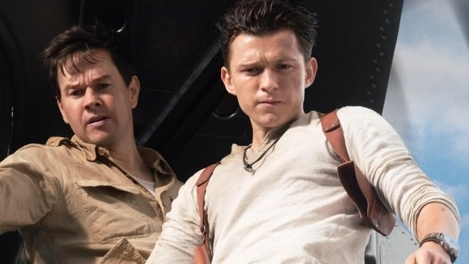 Mark Whalberg y Tom Holland protagonizan la cinta ‘Uncharted’, actual líder en taquilla en EU. Foto Europa Press