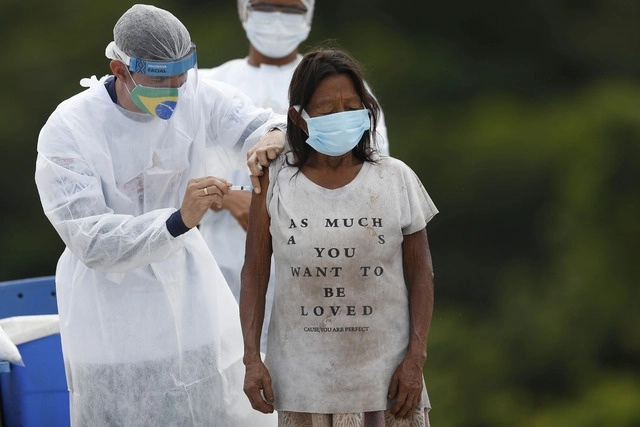Brasil, es uno de los países de América Latina más golpeados por la pandemia del Covid-19. Foto Xinhua