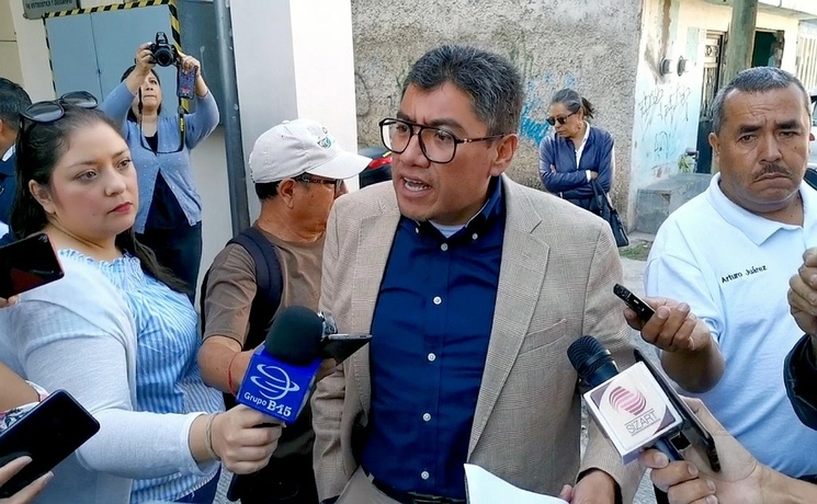 Saúl Monreal Ávila, presidente municipal de Fresnillo, Zacatecas, el 27 de julio de 2023. Foto ‘La Jornada’