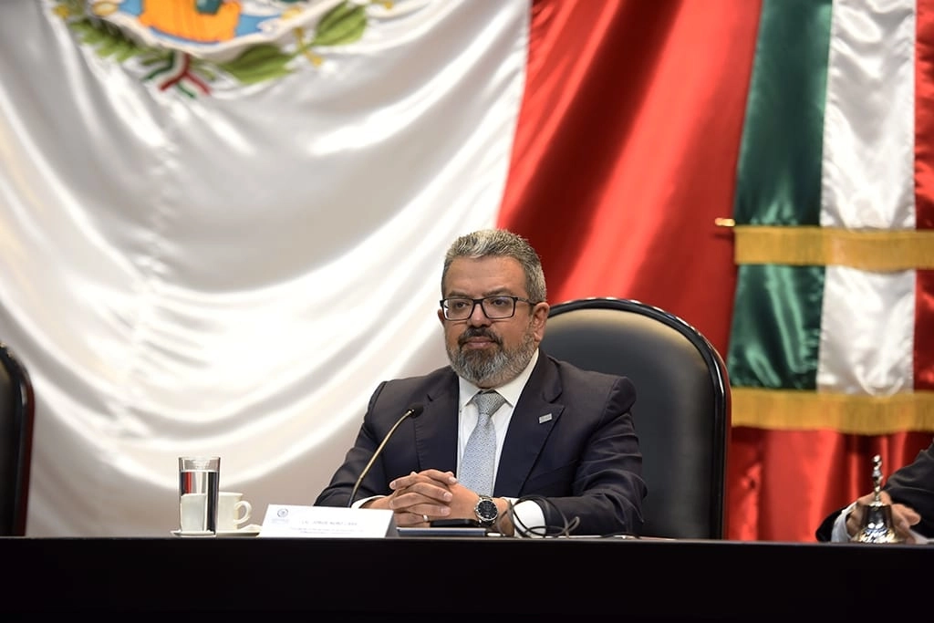 Jorge Nuño Lara consideró que la región necesita ser dotada de infraestructura para poder desarrollarse, pero ello no significa que otras partes del país, como el norte o el centro, hayan sido olvidadas por la administración, el 8 de diciembre de 2022. Foto tomada del Twitter de @SCT_mx