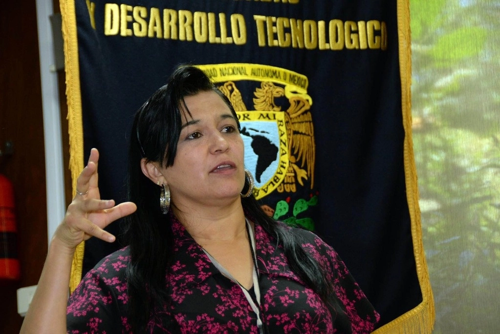 Rosa de Guadalupe Hernández Huerta, especialista en tecnologías del hidrógeno del Instituto Politécnico Nacional (IPN). Foto Tomada de https://www.dgcs.unam.mx/boletin/bdboletin/2015_511.html / Archivo