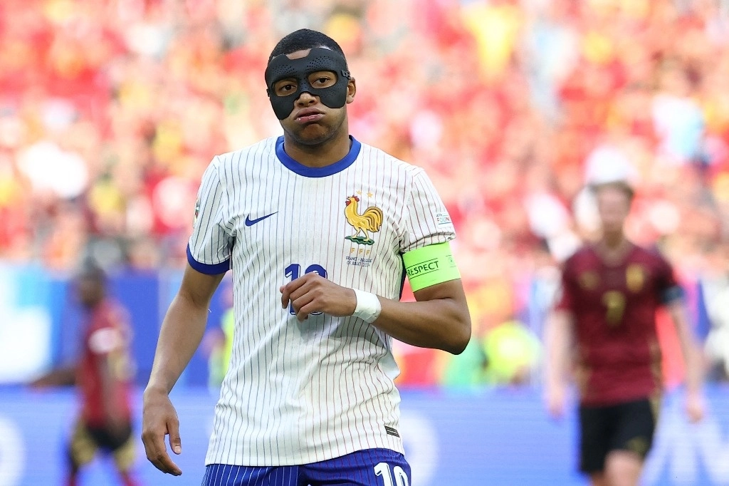 Mbappé habló de cara al partido de Francia ante Portugal por los cuartos de final de la Euro 2024 en Hamburgo, Alemania. Foto Afp 