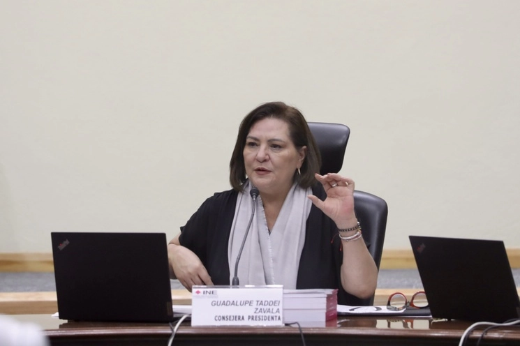 La consejera presidenta del INE, Guadalupe Taddei. Foto Cristina Rodríguez / Archivo