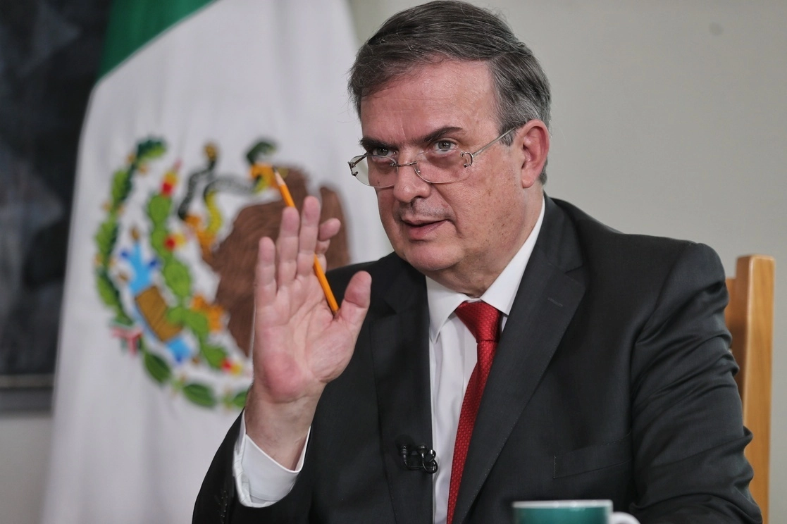 El canciller Marcelo Ebrard en imagen de archivo. Foto Marco Peláez