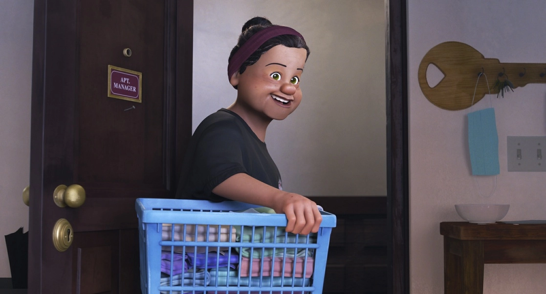 Escena del cortometraje ‘Nona’, del director mexicano-estadunidense Louis Gonzales. Foto Pixar Animation vía Ap