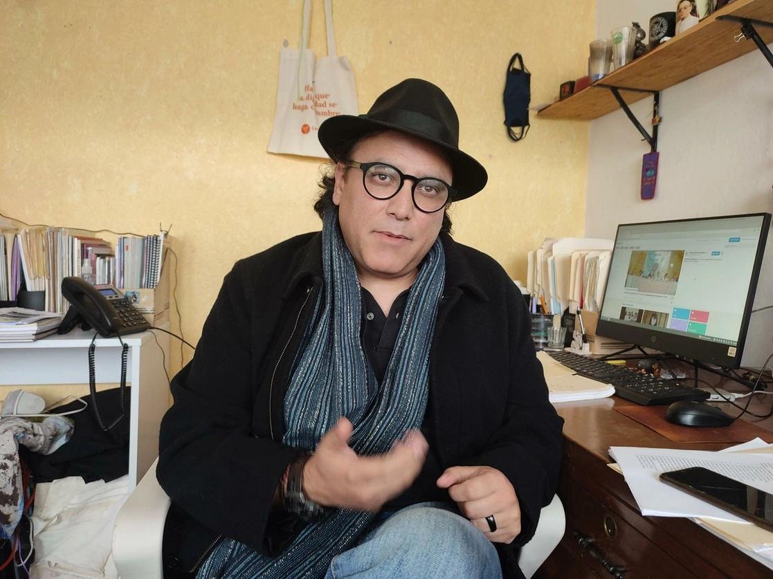 Pedro Faro Navarro, responsable del espacio internacional del Centro de Derechos Humanos Fray Bartolomé de Las Casas (Frayba). Foto Elio Henríquez