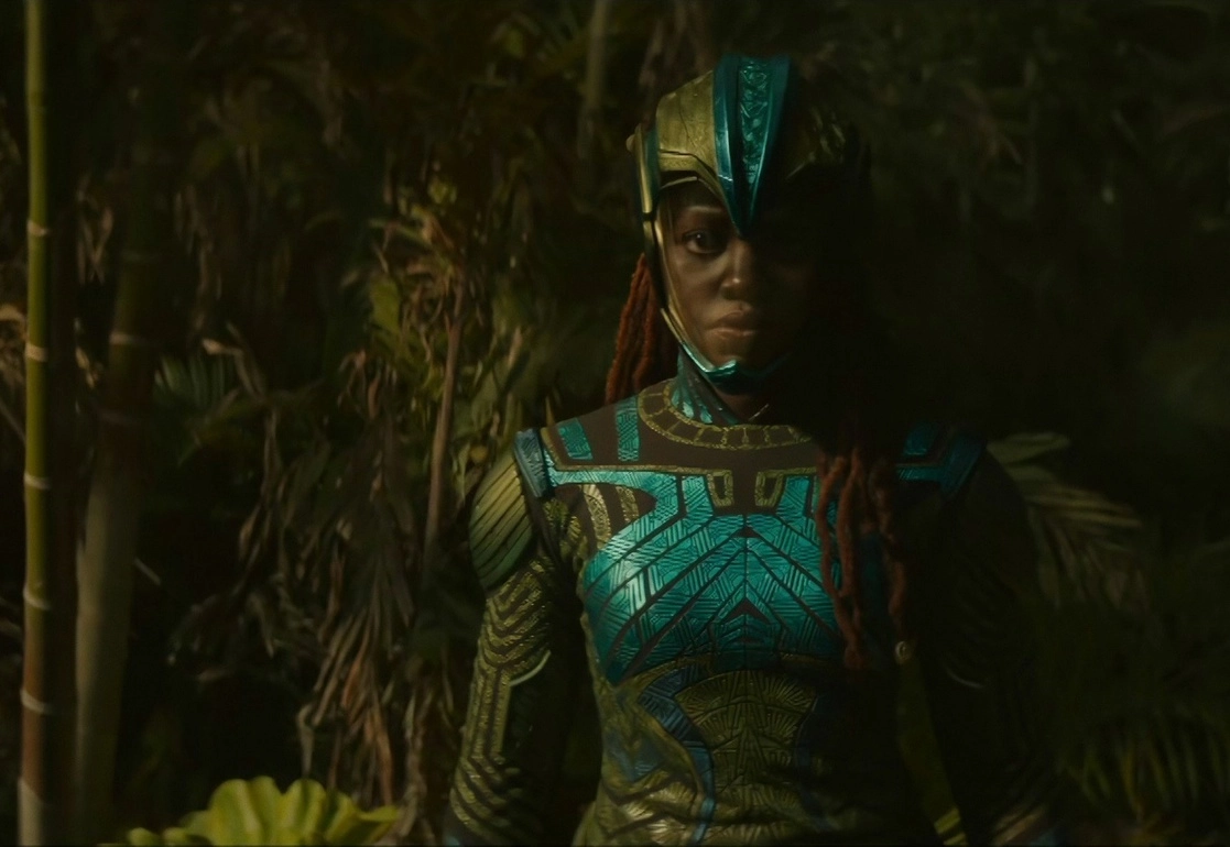 Escena de la cinta Pantera Negra: Wakanda por siempre de Marvel. Foto Europa Press