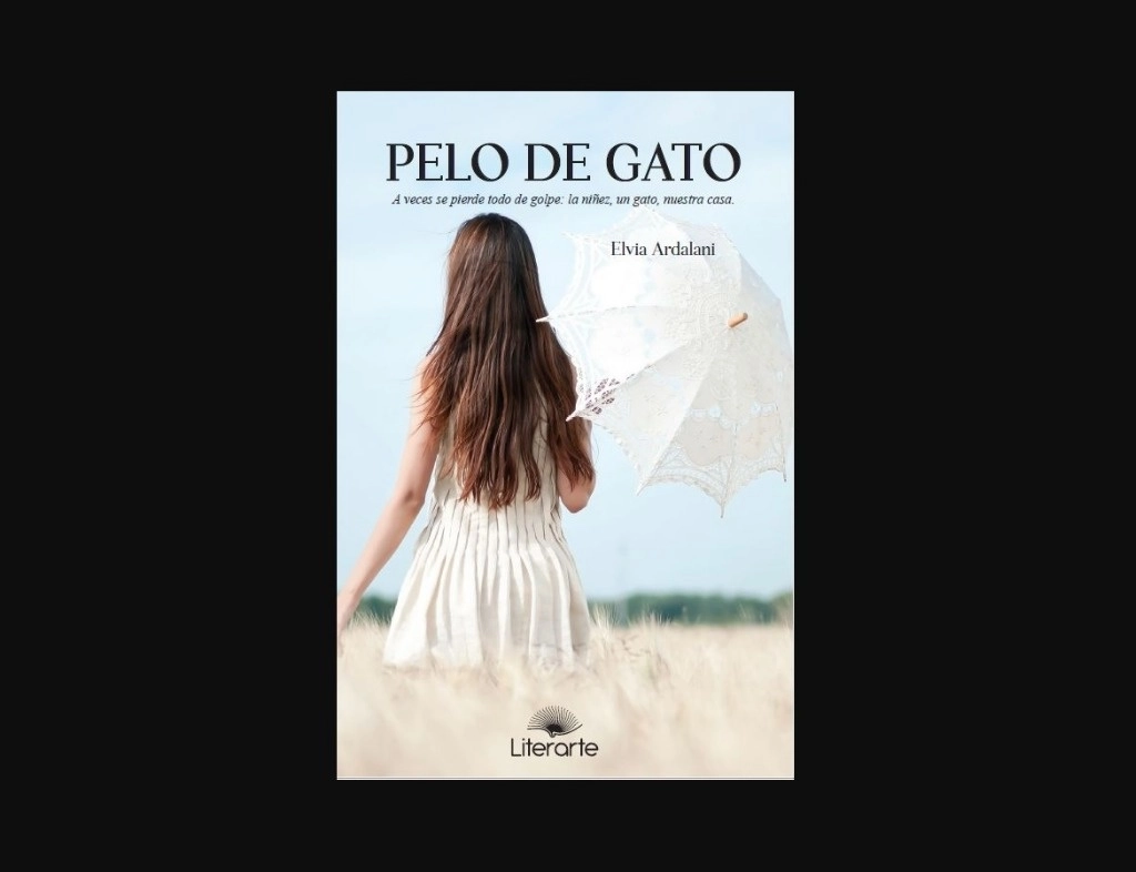 Portada del libro 'Pelo de Gato', de la escritora mexicana Elvia Ardalani. Foto tomada del sitio web www.elviaardalani.com