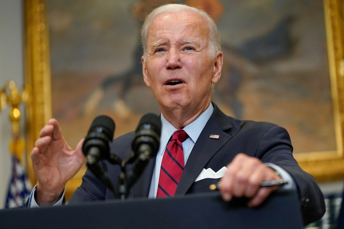 El presidente de Estados Unidos, Joe Biden, aseguró que "reforzar" la frontera con México será un tema central en la reunión con su homólogo, Andrés Manuel López Obrador. Foto Ap 