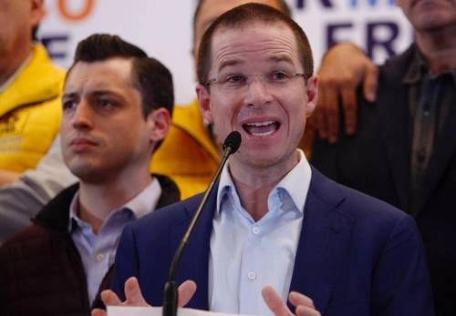 Ricardo Anaya, ex candidato presidencial por el PAN pidió unión en la crisis sanitaria que hay en México y el mundo. Foto Cristina Rodríguez/Archivo
