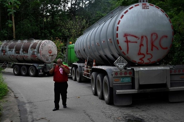 En el municipio de Santander, en Colombia. Foto Afp 