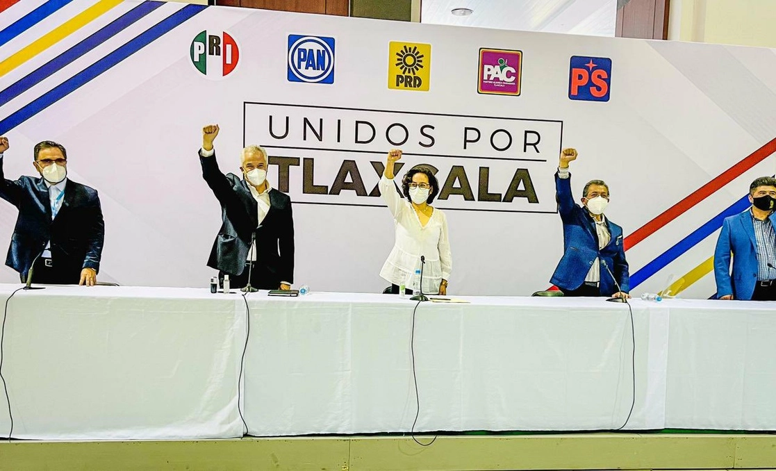 La priísta Anabell Ávalos Zempoalteca será la candidata de la coalición Unidos por Tlaxcala al gobierno del estado. Foto tomada del Twitter @pritlaxcala