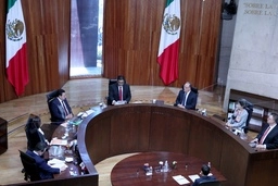 Sala Superior del TEPJF. Foto Roberto García Ortiz/ archivo