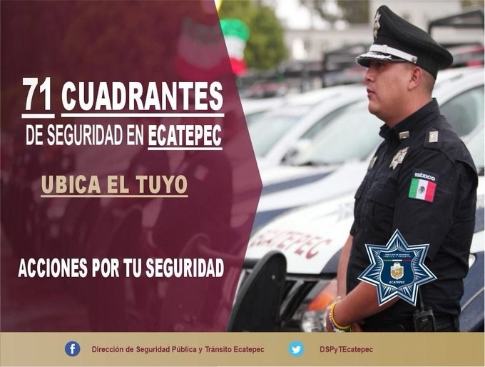 Imagen tomada de las redes sociales del municipio. @DSPyTEcatepec

