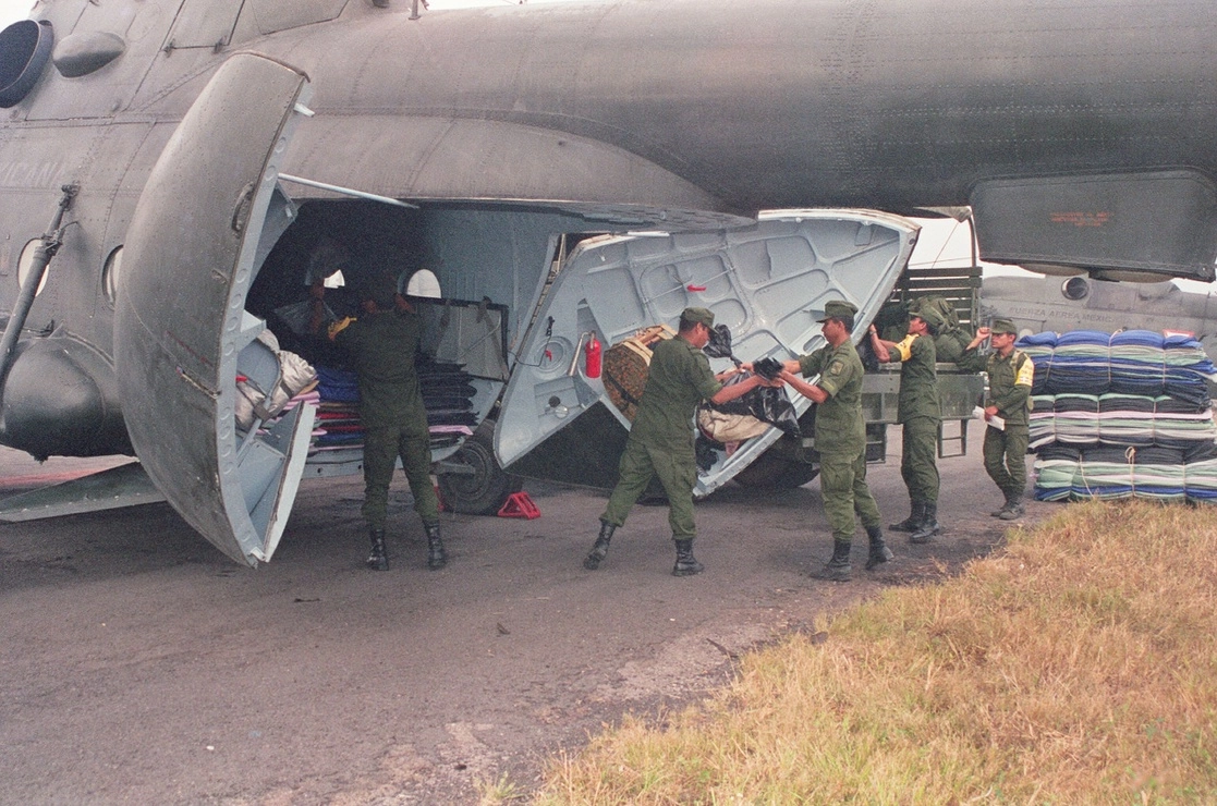 El Plan DN-III-E se mantiene vigente en todo el país desde el 27 de marzo de 2020, debido la pandemia del Covid-1. Foto cortesía Sedena 