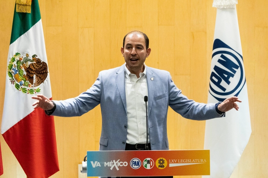 Imagen de archivo de Marko Cortés, dirigente nacional del Partido Acción Nacional. Foto Cuartoscuro