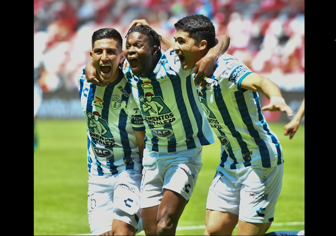 Los Tuzos del Pachuca se impusieron con autoridad a los Diablos Rojos del Toluca, en la fecha 10 de la Liga MX. Foto Tomada del Twitter @Tuzos
