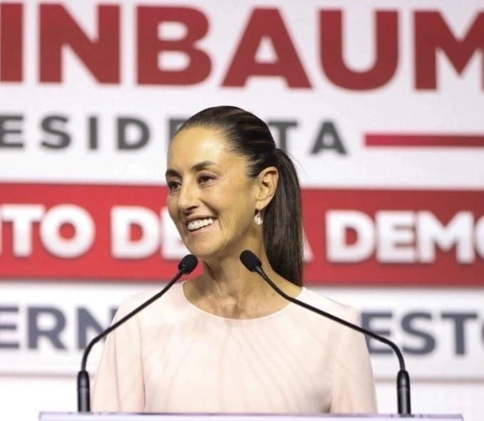 Claudia Sheinbaum, candidata presidencial de Morena. Foto Pablo Ramos /Archivo