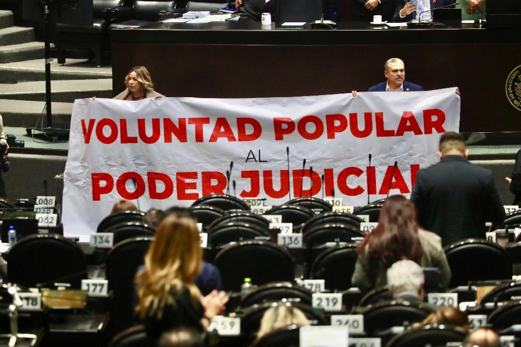 La discusión en la cámara baja se prolongó por más de 13 horas y después de este lapso fue que se aprobaron las modificaciones y en menos de dos horas se publicó en el DOF. Foto Luis Castillo