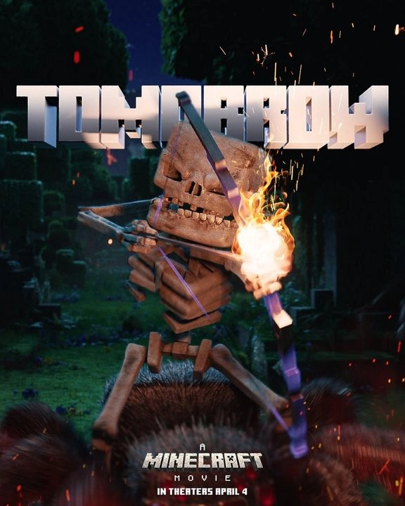 Durante su segundo fin de semana, la cinta 'A Minecraft Movie' recaudó 80.6 mdd en taquillas de América del Norte. Foto Tomada de X 