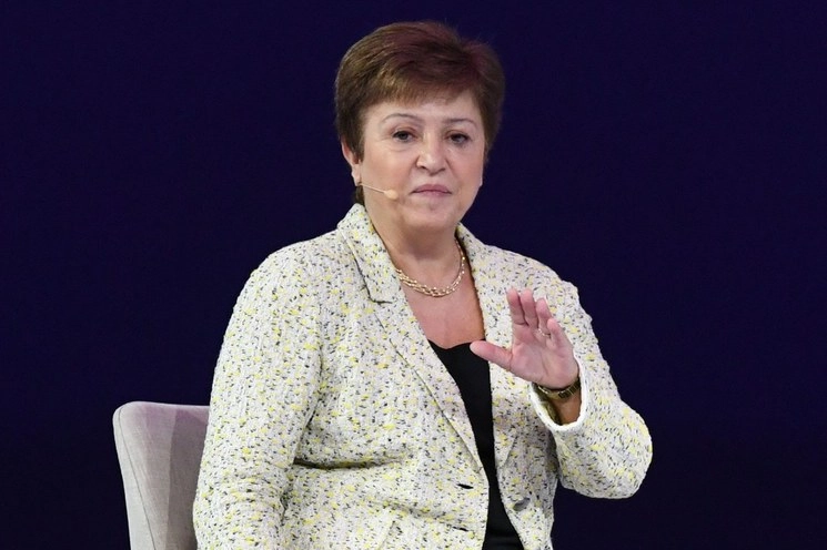 Siguiendo la tradición de los funcionarios del FMI, Kristalina Georgieva no acepta el error del organismo. Foto Afp