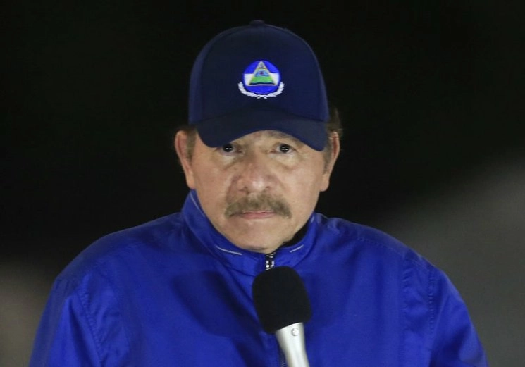 Imagen de archivo de Daniel Ortega, presidente de Nicaragua.Foto Ap